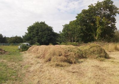 Broyage avec exportation